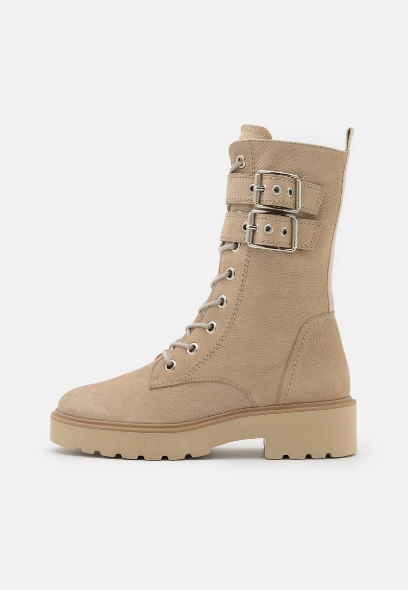 Paul Green Donna Stivali Con Plateau - Almond 4 Paul Green Donna Stivali Con Plateau - Almond - immagine 2