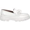Paul Green Donna Scarpe Senza Lacci - Weiß