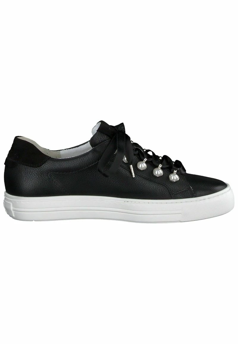 Paul Green Donna Sneakers Basse - M.calf/samtziege Black 7 Paul Green Donna Sneakers Basse - M.calf/samtziege Black - immagine 5