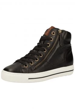 Paul Green Donna Sneakers Alte - Schwarz/mittelbraun 027 -Negozio online Paul Green Italia 108d5228b7834b918c6e2927686e8768