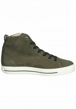 Paul Green Donna Sneakers Alte - Oliv/black -Negozio online Paul Green Italia 17430834fe1a48abaa9631535be1d5bf