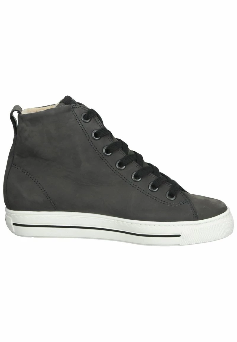 Paul Green Donna Sneakers Alte - Grau/schwarz 6 Paul Green Donna Sneakers Alte - Grau/schwarz - immagine 4