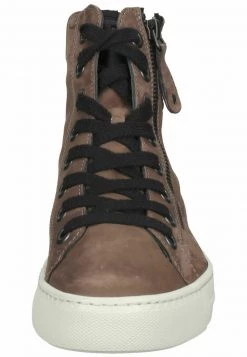 Paul Green Donna Sneakers Alte - Fango/black -Negozio online Paul Green Italia 1eb04601e4fa48efaf940b0cb08dd90a