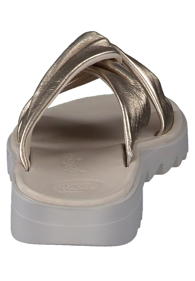 Paul Green Donna Ciabattine - Metallic Gold 6 Paul Green Donna Ciabattine - Metallic Gold - immagine 4