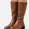Paul Green Donna Stivali Con Plateau - Cognac -Negozio online Paul Green Italia 2a7ca6581cf14708b71b833bb0bd2698