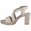 Paul Green Donna Sandali Con Plateau - Beige