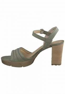 Paul Green Donna Sandali Con Plateau - Royal Nubuk Herb