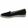 Paul Green Donna Scarpe Senza Lacci - Sportnubuk Black Perf