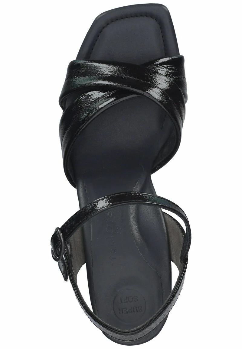 Paul Green Donna Sandali - Knautschlack Schwarz 5 Paul Green Donna Sandali - Knautschlack Schwarz - immagine 3