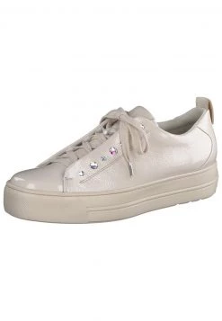 Paul Green Donna Sneakers Basse - Knautschlack/m.calf Biscuit -Negozio online Paul Green Italia 46882e21d5354f0593239edc4ff580af