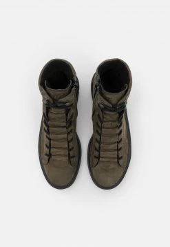 Paul Green Donna Stivaletti Stringati - Oliv -Negozio online Paul Green Italia 4da838a7ec6542a2abd29b86ebe759d6