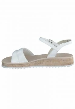 Paul Green Donna Sandali Con Zeppa - White