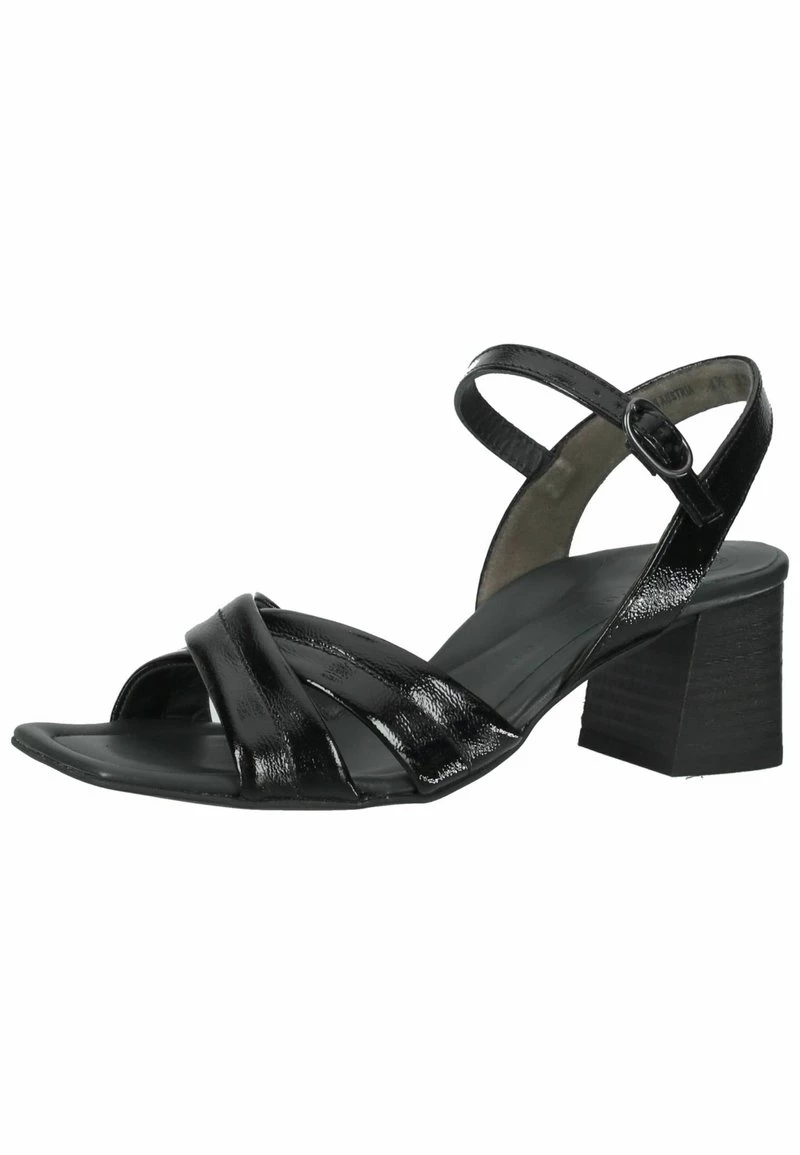 Paul Green Donna Sandali - Knautschlack Schwarz 4 Paul Green Donna Sandali - Knautschlack Schwarz - immagine 2