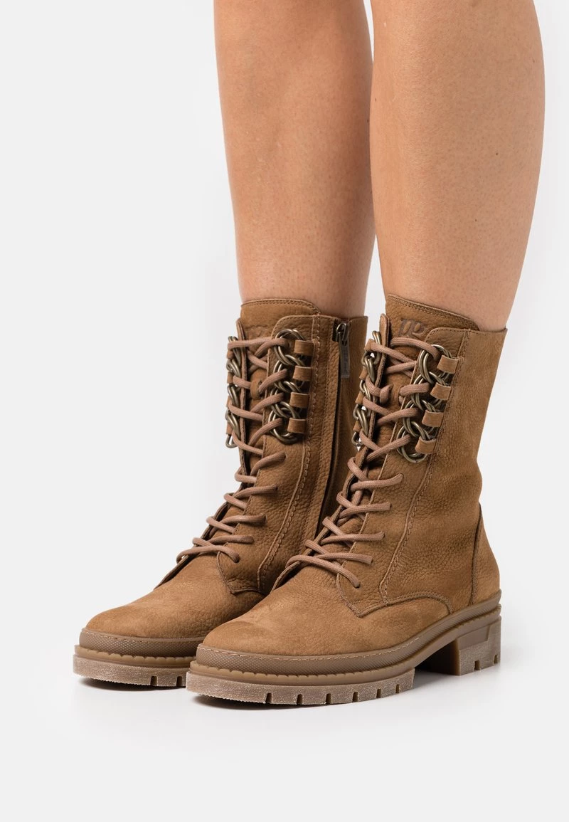 Paul Green Donna Stivaletti Stringati - Caramel 3 Paul Green Donna Stivaletti Stringati - Caramel