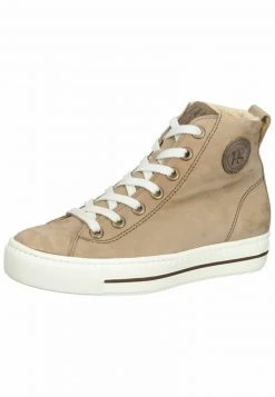 Paul Green Donna Sneakers Alte - Beige -Negozio online Paul Green Italia 57e644f528484a1296fabd970d588bd9