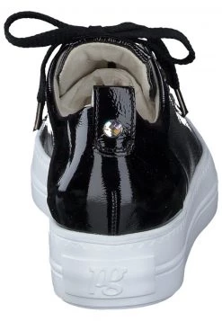 Paul Green Donna Sneakers Basse - Knautschlack Black -Negozio online Paul Green Italia 5a6912853ae54203b48b5ef5378bad7e