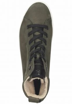 Paul Green Donna Sneakers Alte - Oliv/black -Negozio online Paul Green Italia 5a75dbf2654f4326ba837fbc9ddd5388