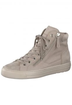 Paul Green Donna Sneakers Alte - Softnubuk Sabbia -Negozio online Paul Green Italia 63695d3b9ecc4850a589fc49e318c38e