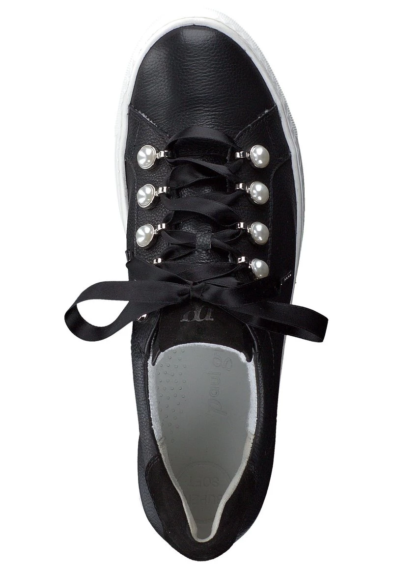 Paul Green Donna Sneakers Basse - M.calf/samtziege Black 4 Paul Green Donna Sneakers Basse - M.calf/samtziege Black - immagine 2