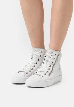 Paul Green Donna Sneakers Alte - Offwhite/mineral