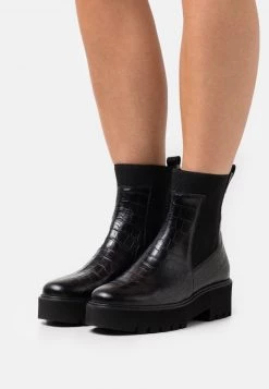 Paul Green Donna Stivaletti Con Plateau - Black