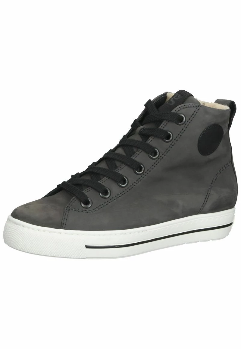 Paul Green Donna Sneakers Alte - Grau/schwarz 4 Paul Green Donna Sneakers Alte - Grau/schwarz - immagine 2