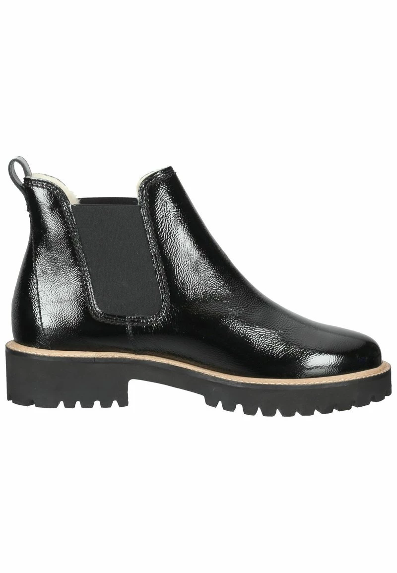 Paul Green Donna Stivaletti Con Plateau - Schwarz Lack 3 Paul Green Donna Stivaletti Con Plateau - Schwarz Lack