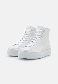 Paul Green Donna Sneakers Alte - White -Negozio online Paul Green Italia 8fc332f95a6e4b6b90829a919ccbb497
