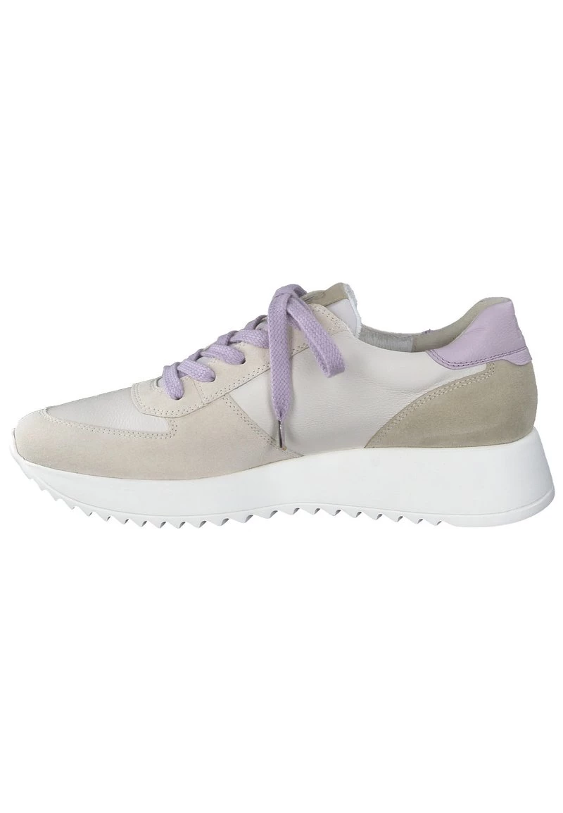 Paul Green Donna Sneakers Basse - Soft Suede Mastercalf Ivory Lilac 3 Paul Green Donna Sneakers Basse - Soft Suede Mastercalf Ivory Lilac