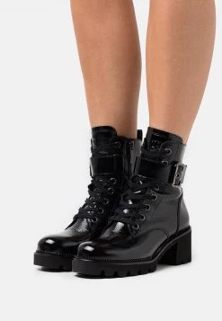 Paul Green Donna Stivaletti Con Plateau - Schwarz