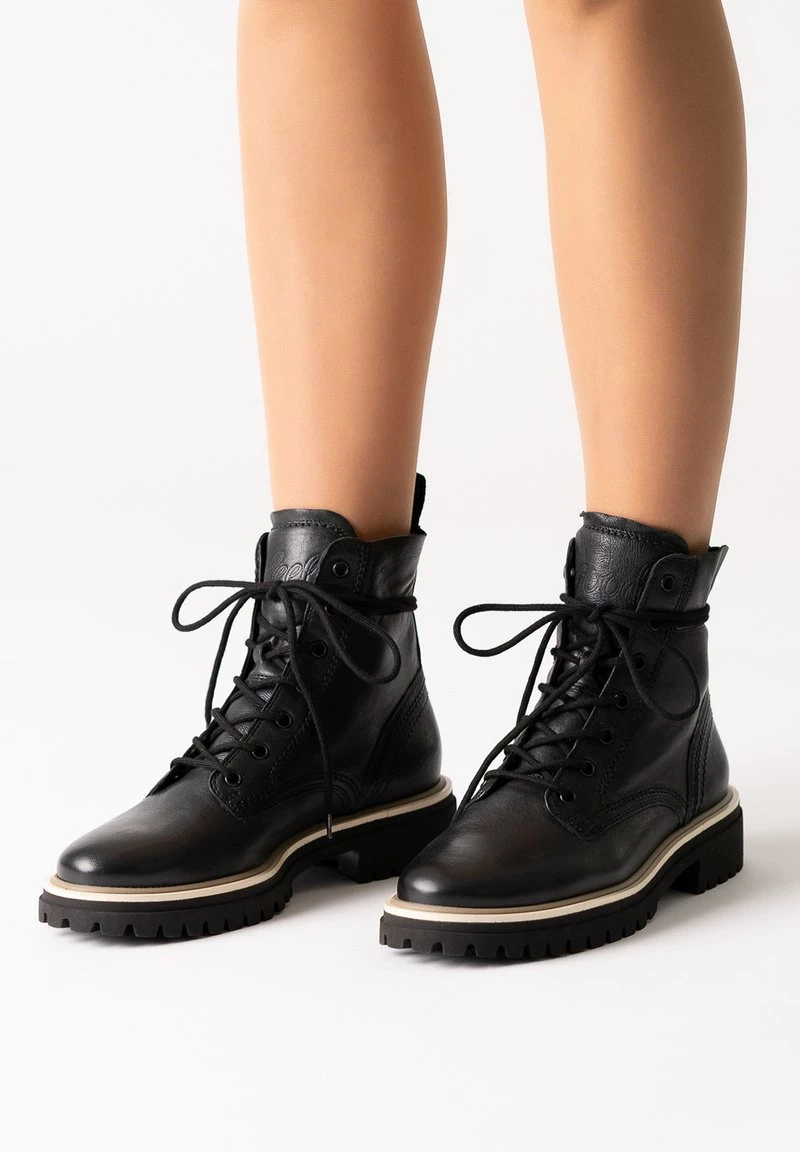 Paul Green Donna Stivaletti Stringati - Schwarz 3 Paul Green Donna Stivaletti Stringati - Schwarz