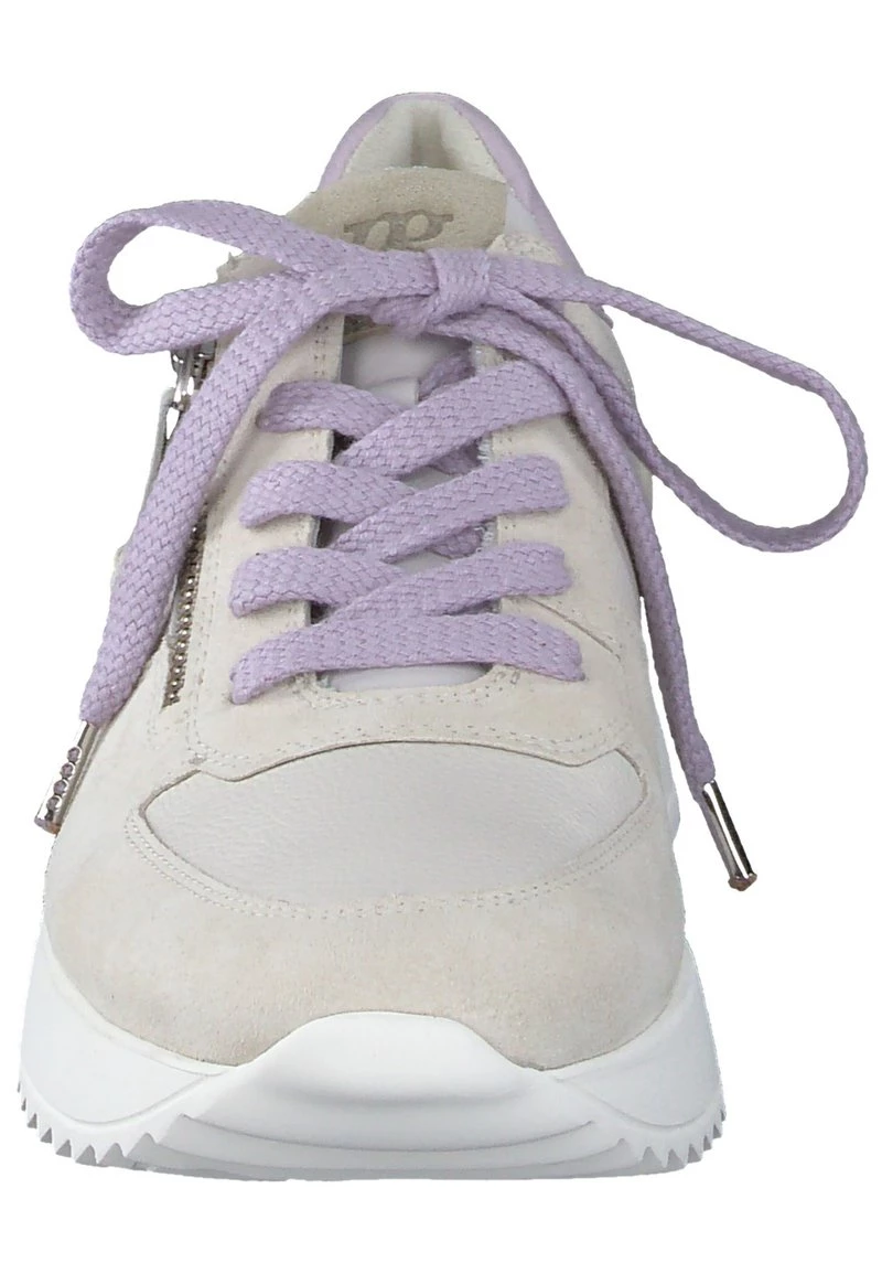 Paul Green Donna Sneakers Basse - Soft Suede Mastercalf Ivory Lilac 8 Paul Green Donna Sneakers Basse - Soft Suede Mastercalf Ivory Lilac - immagine 6