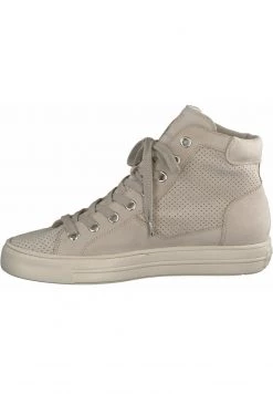 Paul Green Donna Sneakers Alte - Softnubuk Sabbia