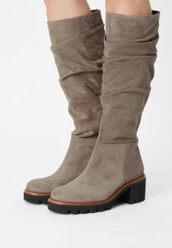 Paul Green Donna Stivali Alti - Stone