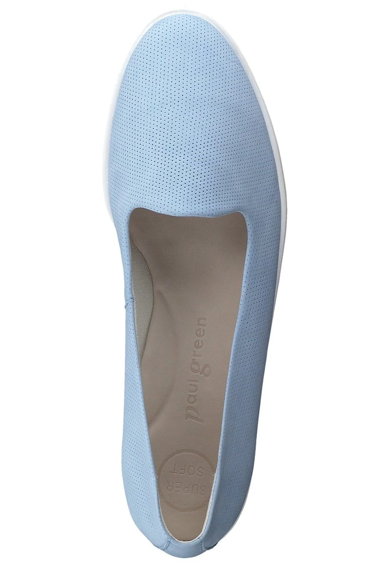Paul Green Donna Scarpe Senza Lacci - Royal Nubuk Lago Perf 5 Paul Green Donna Scarpe Senza Lacci - Royal Nubuk Lago Perf - immagine 3
