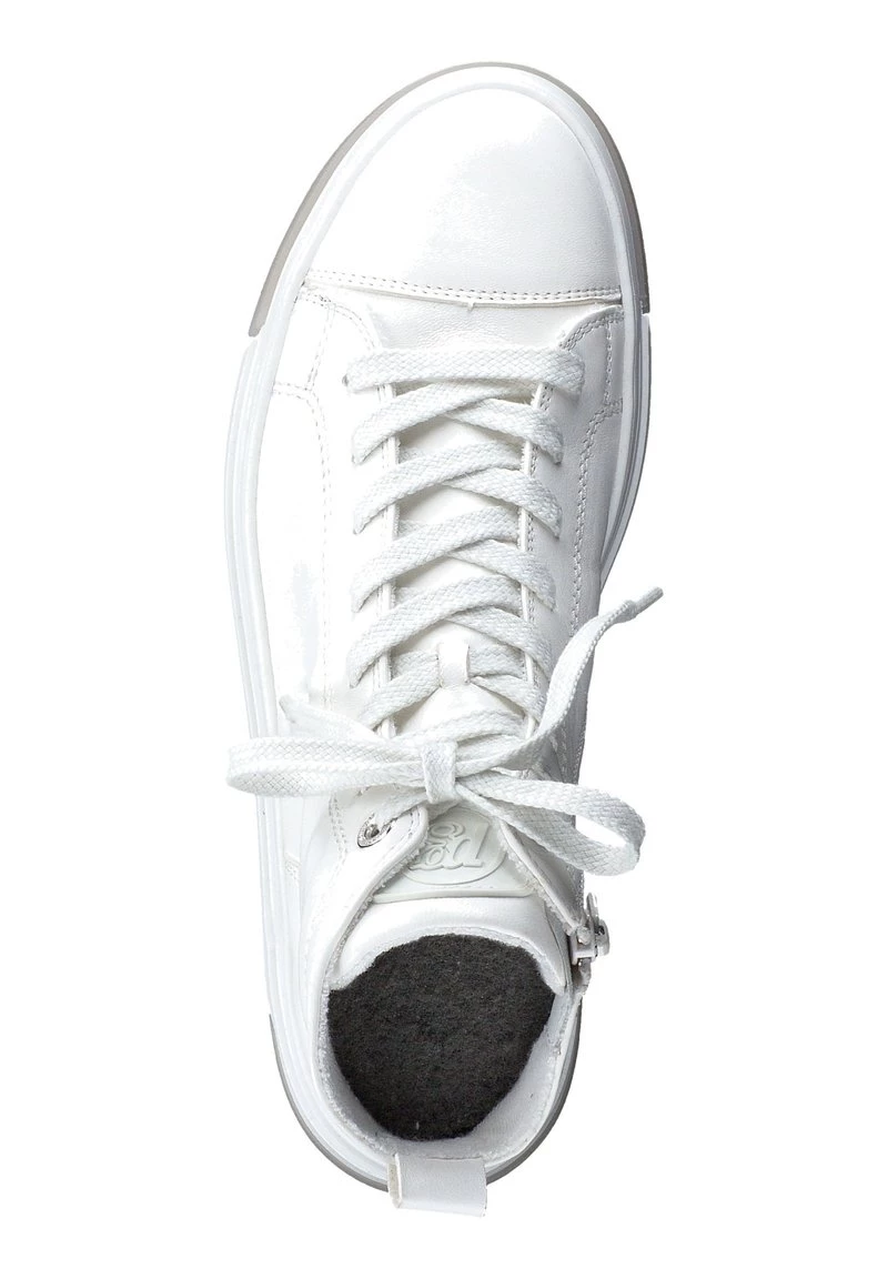 Paul Green Donna Sneakers Alte - Natural Kid Offwhite 5 Paul Green Donna Sneakers Alte - Natural Kid Offwhite - immagine 3