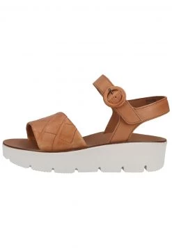 Paul Green Donna Sandali Con Plateau - Mittelbraun