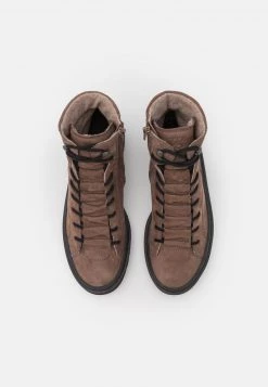 Paul Green Donna Stivaletti Stringati - Fango -Negozio online Paul Green Italia c7bca9f46d5049f491245ce2cef80093