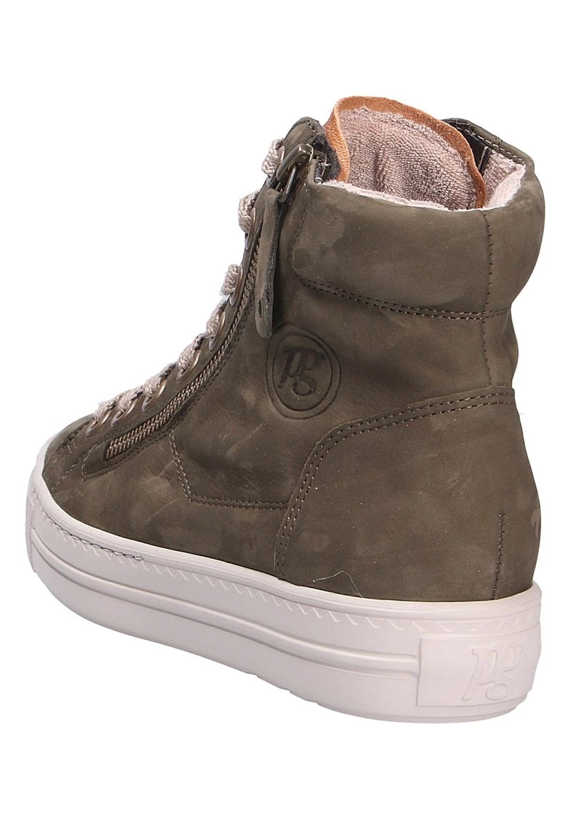 Paul Green Donna Sneakers Basse - Olivmittelbraun 8 Paul Green Donna Sneakers Basse - Olivmittelbraun - immagine 6
