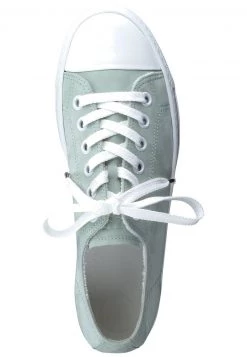 Paul Green Donna Sneakers Basse - M.calf/rnub White/peppermint -Negozio online Paul Green Italia d4c71ac6db474565a7636aab21938dc4