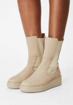 Paul Green Donna Stivaletti Con Plateau - Almond