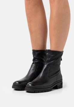 Paul Green Donna Stivaletti Con Plateau - Black