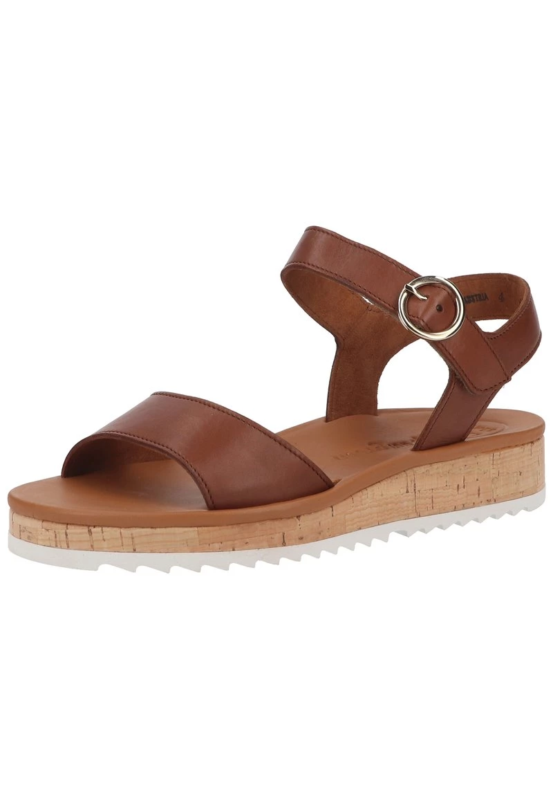 Paul Green Donna Sandali Con Plateau - Mittelbraun 4 Paul Green Donna Sandali Con Plateau - Mittelbraun - immagine 2